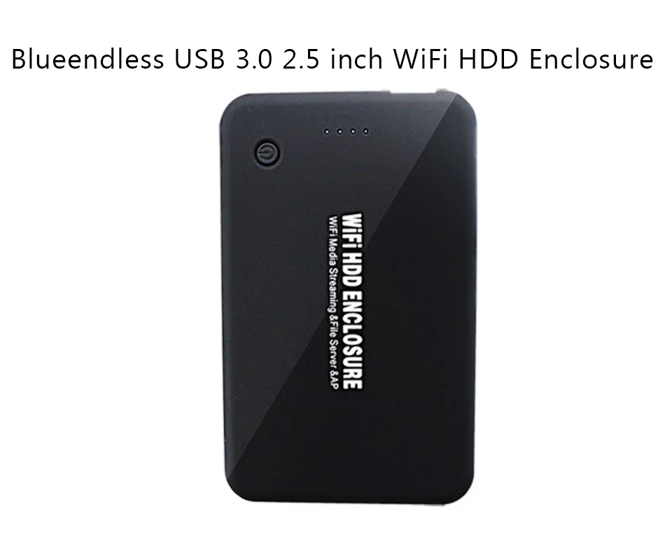 Wifi 2," HDD корпус жесткий диск Корпус Беспроводной ретранслятор wifi хранение USB3.0 беспроводной обмен Powerbank для IOS/Android
