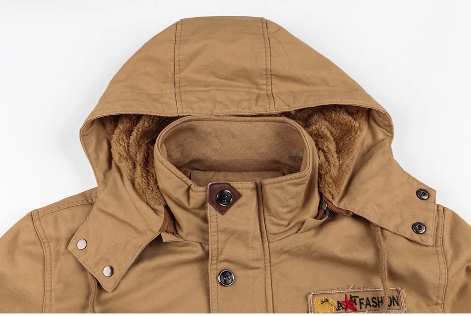 Refire gear теплая военная куртка для мужчин, армейская куртка пилота, теплая зимняя одежда для мужчин, пальто с капюшоном, повседневная шерстяная куртка с подкладкой, тактическая куртка