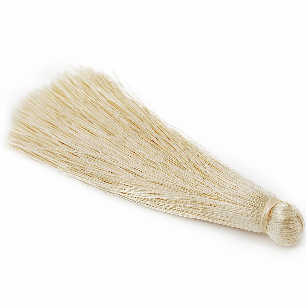 8 см Корейская искусственная шелковая кисточка бежевая незаменимая сделай сам