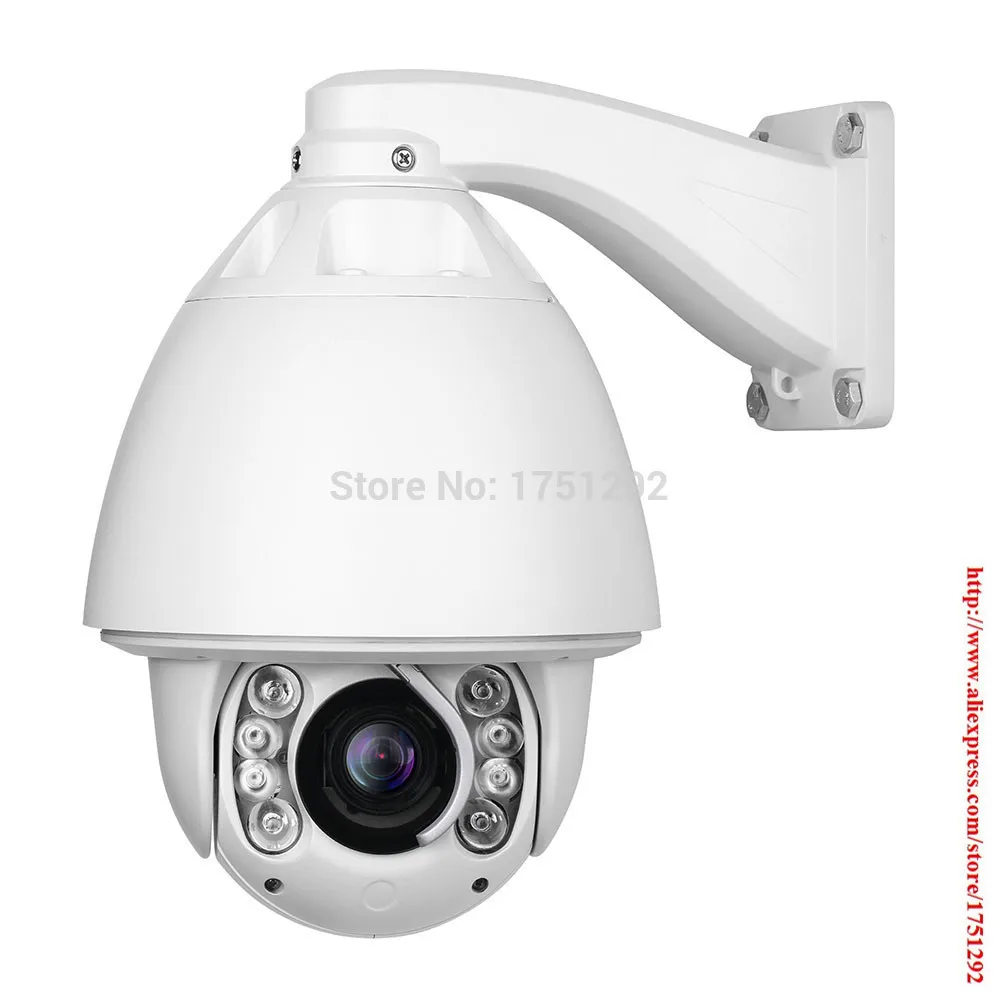 Автоматическое отслеживание PTZ скорость купольная ip-камера Открытый 1080 P HD 20X 30X
