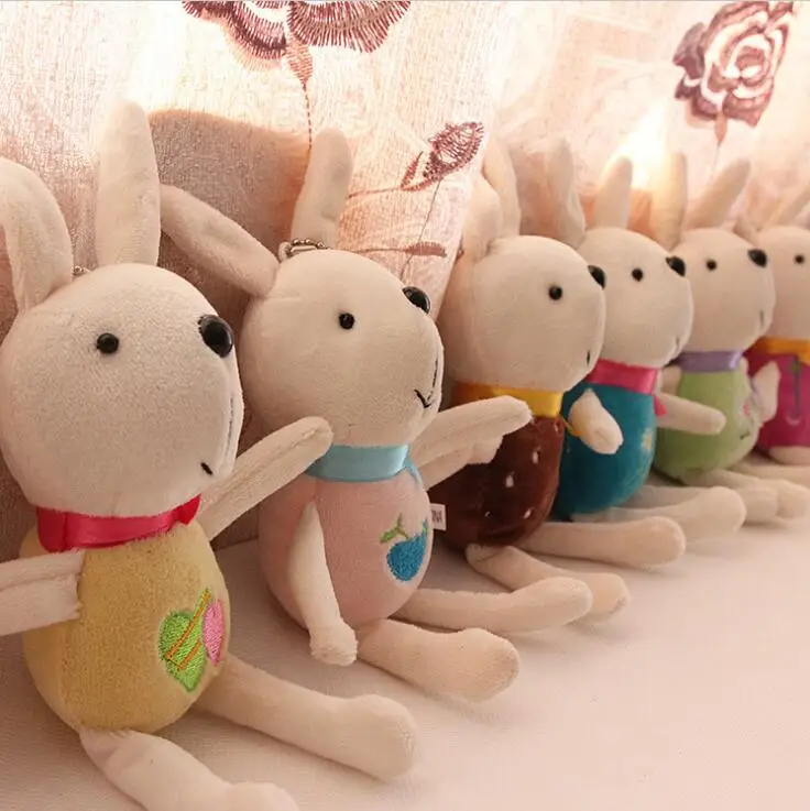 1 шт много цветов Улыбка кролик милый и симпатичный плюшевый игрушки Свадебные