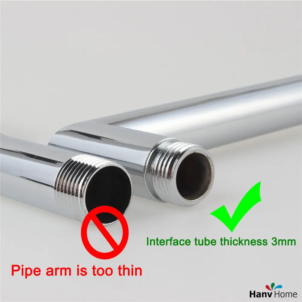 Круглая душевая головка для ванной комнаты 6 или 8 дюймов с латунной душевой