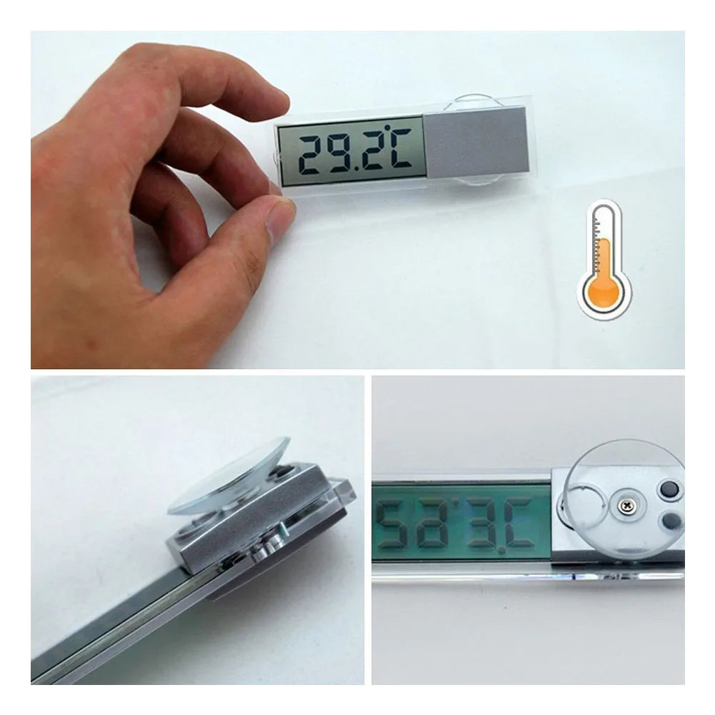 Автомобильный цифровой термометр Osculum с ЖК-дисплеем температурный измеритель