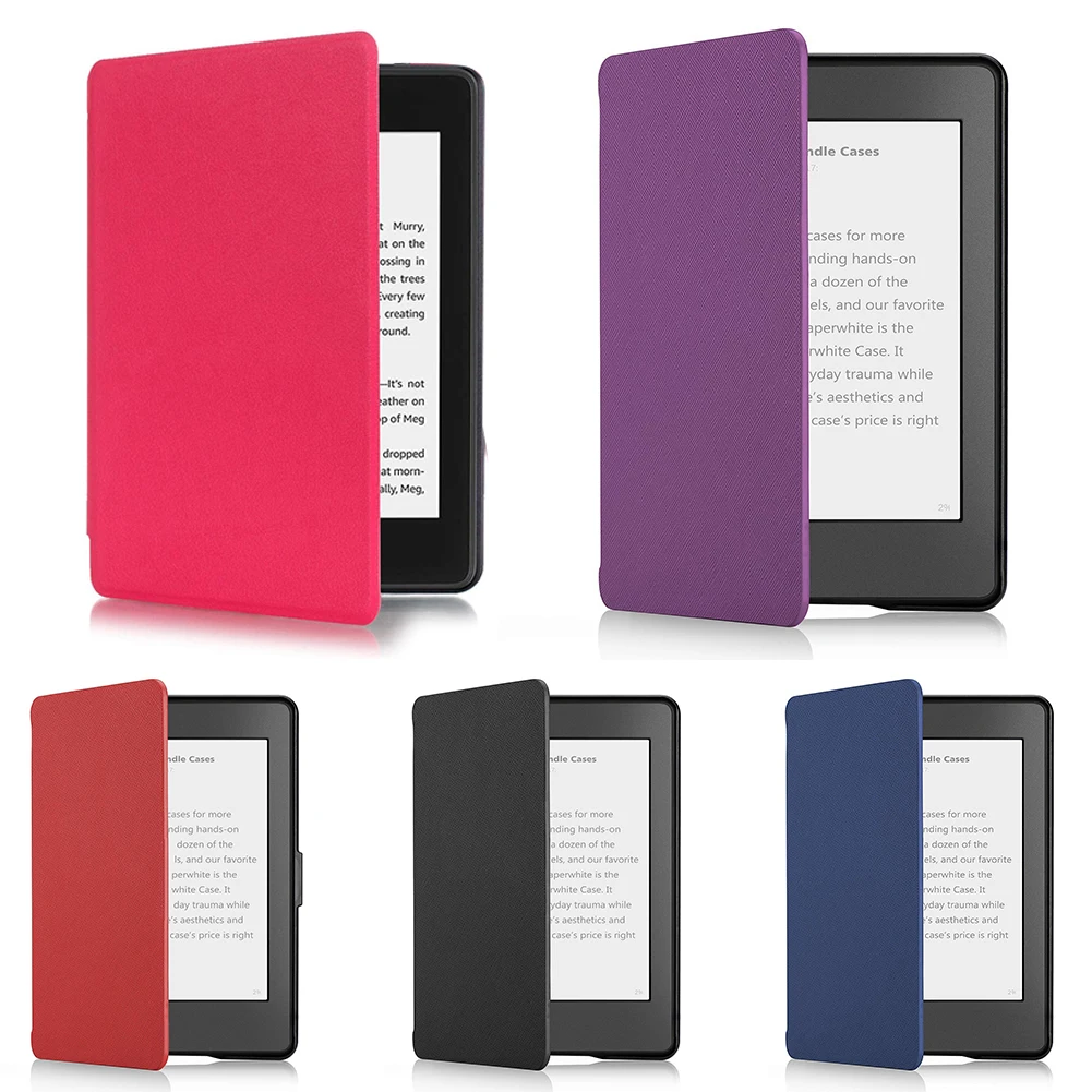 7 цветов Искусственная Кожа Авто Режим сна/Пробуждение покровитель чехол для Amazon