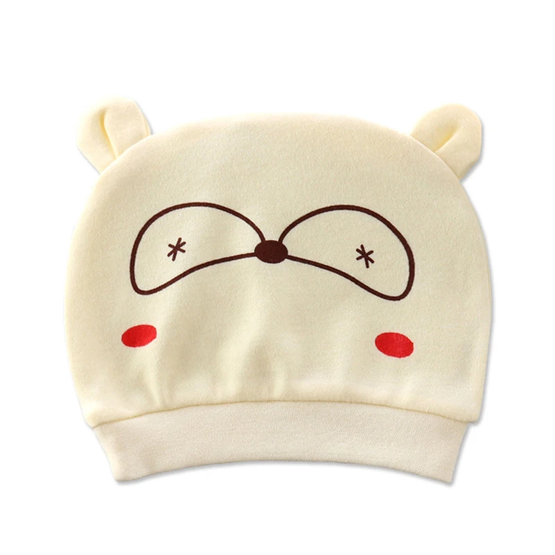 : Halilo шапки для новорожденных из хлопка с рисунком мультфильма маленьких девочек