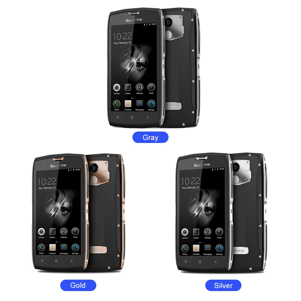 Blackview BV7000 мобильный телефон с водонепроницаемым корпусом IP68 mtk6737t четыре ядра 5