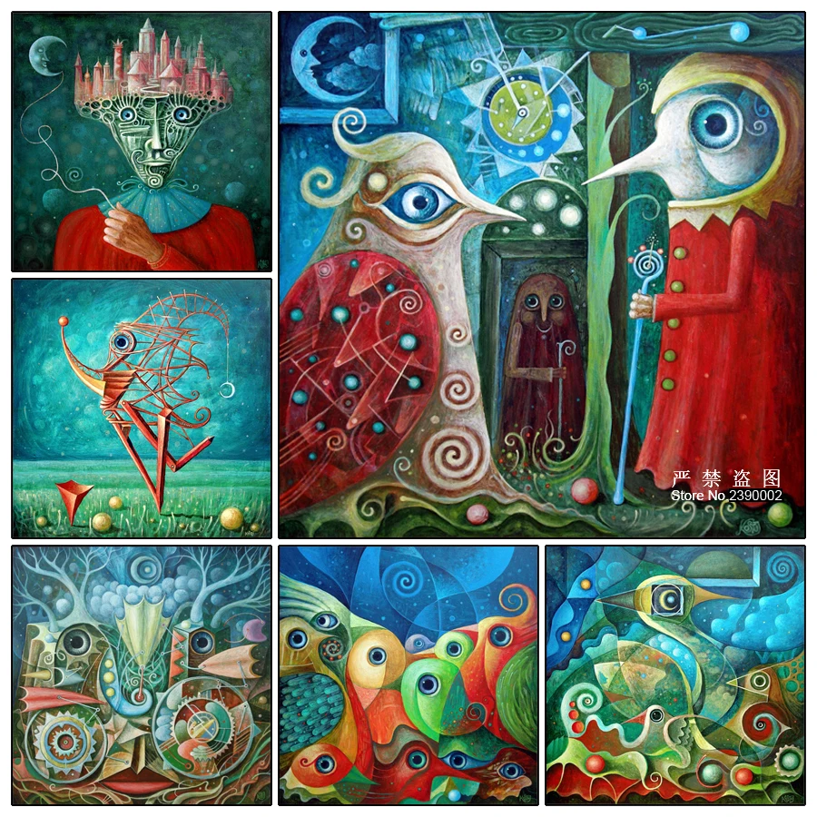 Полный квадрат Польша искусство Сделай Сам Алмазная вышивка сказка картина