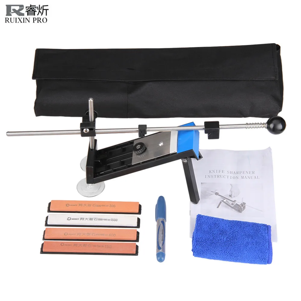 Точилка для ножей Ruixin Pro профессиональная система заточки кухонных 4 шт.