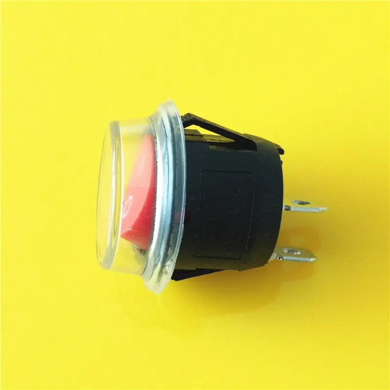KCD1 2PIN 20 мм вкл/выкл SPST G149 круглая лодка кулисный переключатель DC AC 6A/250 В водонепроницаемый колпачок автомобиля приборной панели трек дропшиппинг