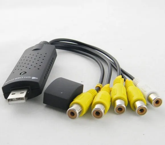 Бесплатная доставка легко кепка 4 USB плата видеоввода канала наблюдения
