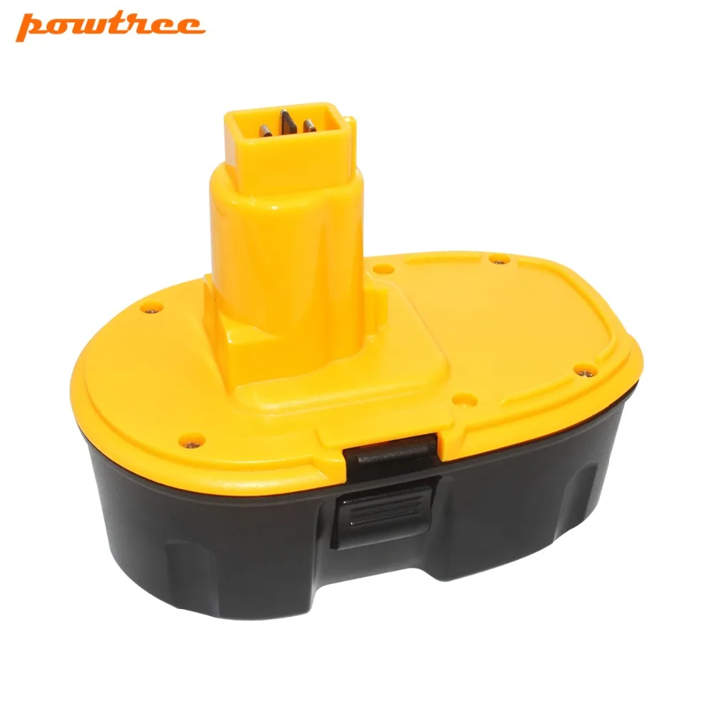 Перезаряжаемая батарея Powtree 3000 мАч 18 в для Dewalt DC9096 Ni MH DE9039 DE9095 DE9096 DC020 DC212 DC212B