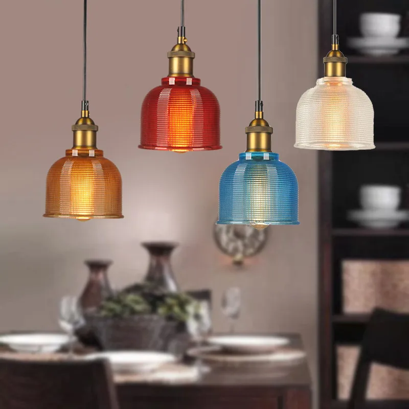 Glass Pendant Lights Kitchen Island Light Study Bar Modern Lighting Bedroom Home Ceiling Lamp Include Bulb | Освещение