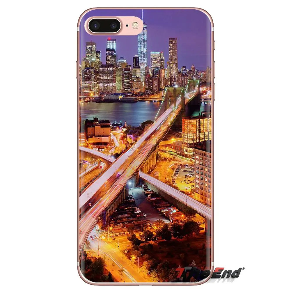 Мягкие прозрачные чехлы для iPod Touch Apple iPhone 4 4s 5 5S SE 5C 6 S 7 8 X XR XS Plus MAX I Love New Нью-Йорк