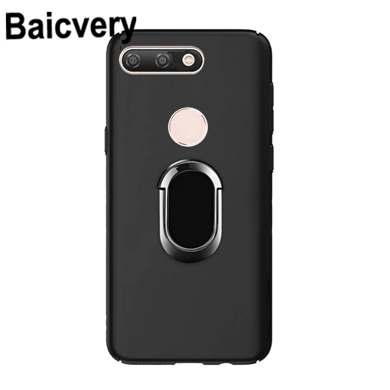 Магнитное кольцо кронштейн на палец для Lenovo K5 K350t матовый Силиконовый чехол 5 7