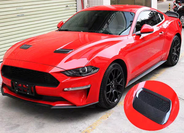 Углеродное волокно ABS вытяжка двигателя вентиляционное отверстие Крышка