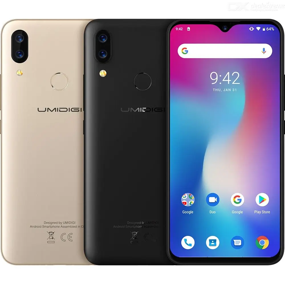 Глобальная версия смартфона UMIDIGI Power Android 9.0 большой аккумулятор 5150 мАч 18 Вт 6 3