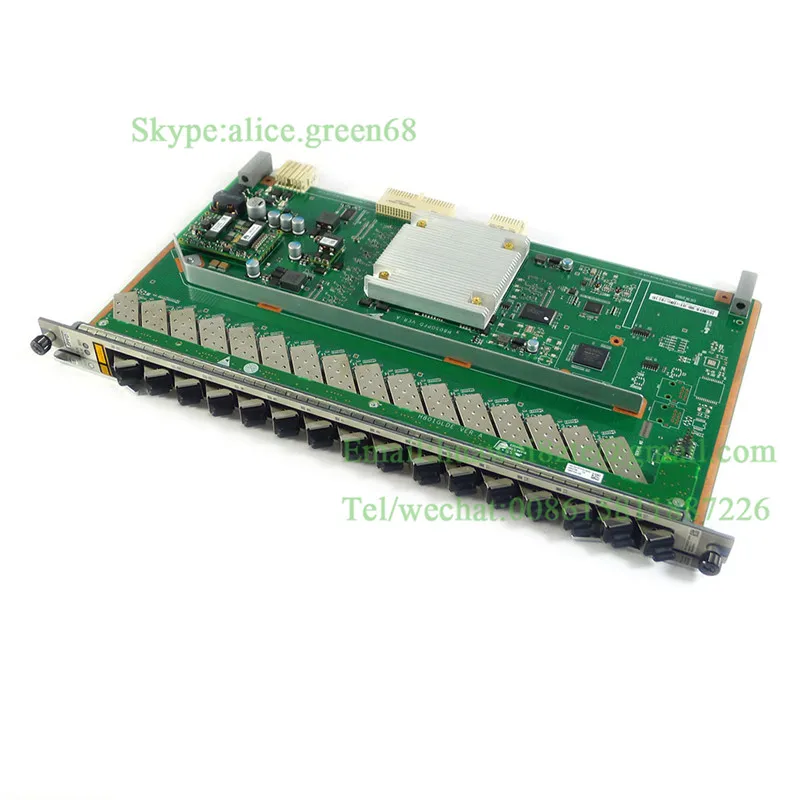 Оригинальный H803 или H805 EPFD 16 портов EPON board с модулями SFP для MA5680T и MA5683T