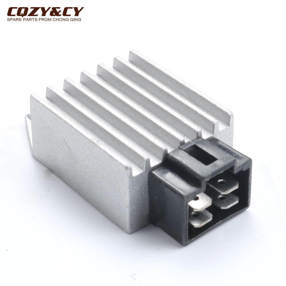 

12v 4-pin Voltage Regulator Rectifier for GY6 50cc 139QMB Scooter Moped ATV 4 Stroke