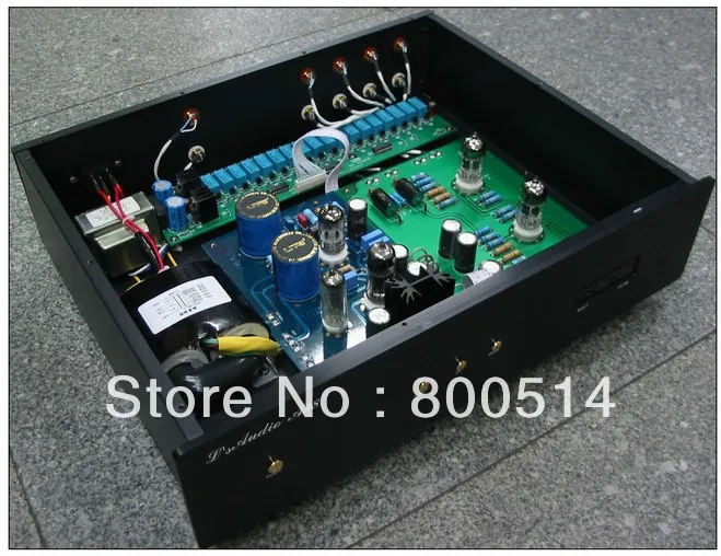 Лайт дистанционного версия LS10 вакуумных трубок предусилитель базу на аудио