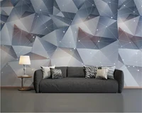 beibehang custom size wallpaper solid triangle modern minimalist classic background papel de parede 3d wall papers home decor