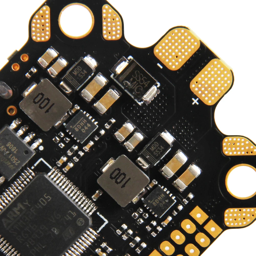 Новый Полетный контроллер DALRC F405 AIO высокого качества MCU STM32F405RGT6 Встроенный OSD BEC 9
