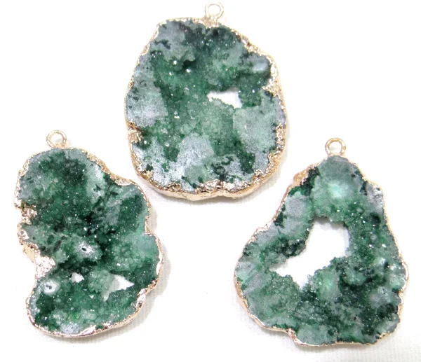 Groothandel титановый кристалл для рукоделия кварцевый камень подвесной 6 шт.|Шармы| |