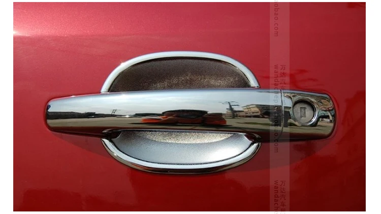 Для peugeot 301 508 2011- 508SW хромированная стильная дверная ручка и чаша автомобильные чехлы автомобильные аксессуары наклейки для автомобиля Стайлинг автомобиля
