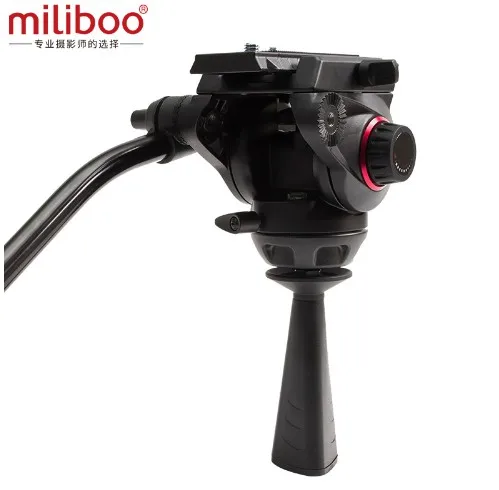 Miliboo MYT803 плоская основа Жидкостная головка с чашей 75 мм размер обновленная