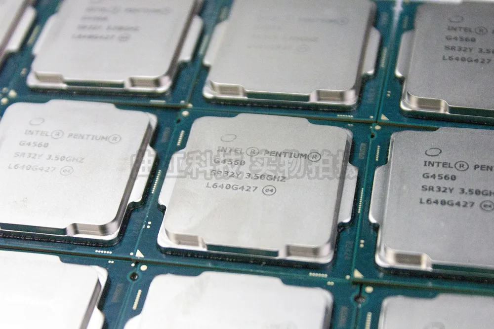 Процессор Intel Pentium G4560 3MB cache 3,50 GHz LGA1151 двухъядерный Настольный ПК cpu