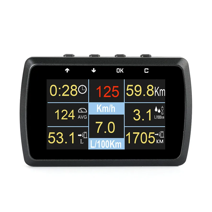 OBD2 Авто сканер БОРТОВОЙ Двигатель температура воды Дисплей метр Датчик