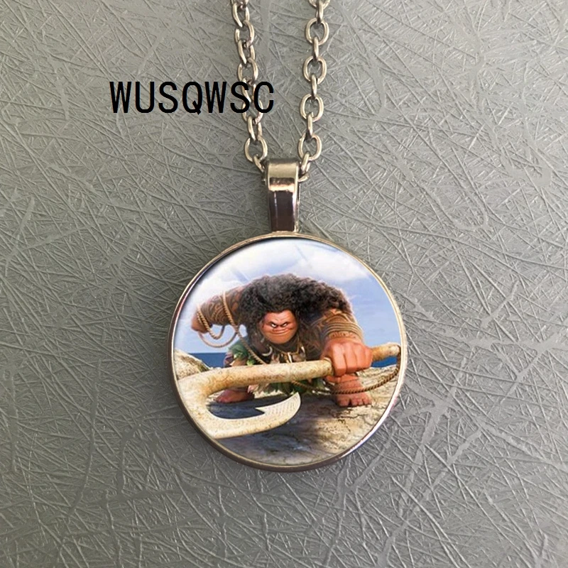 WUSQWSC милый ребенок Моана принцесса Легенда ожерелье маленький маг Круглое