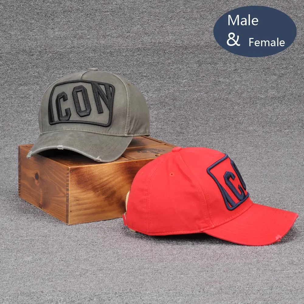 DSQICOND2 бренд DSQ Casquette шапки с твердым узором буквы значок Casquette папа хип-хоп бейсболка Snapback кепки для мужчин и женщин