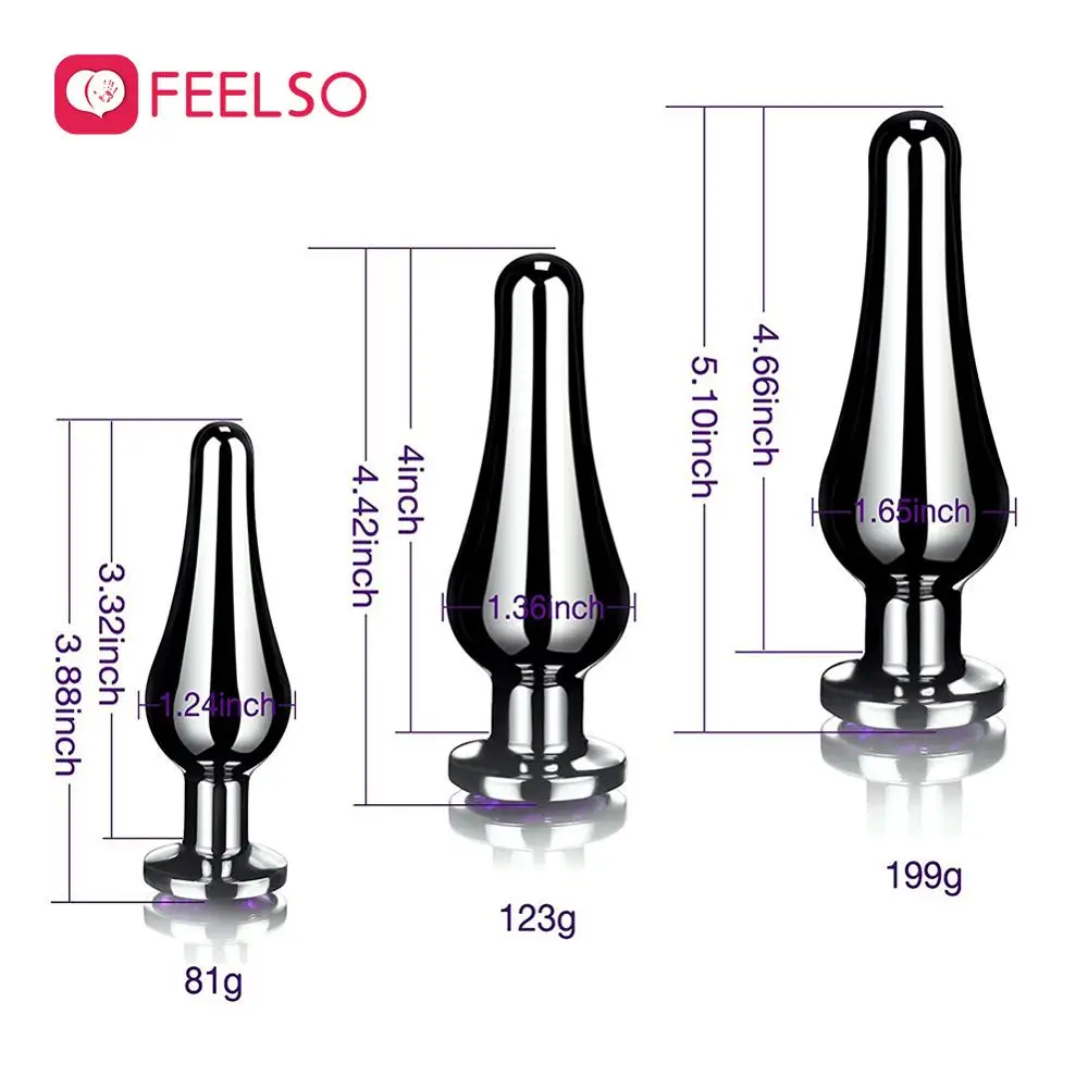 Силиконовая Анальная пробка из нержавеющей стали съемное украшение секс-игрушки