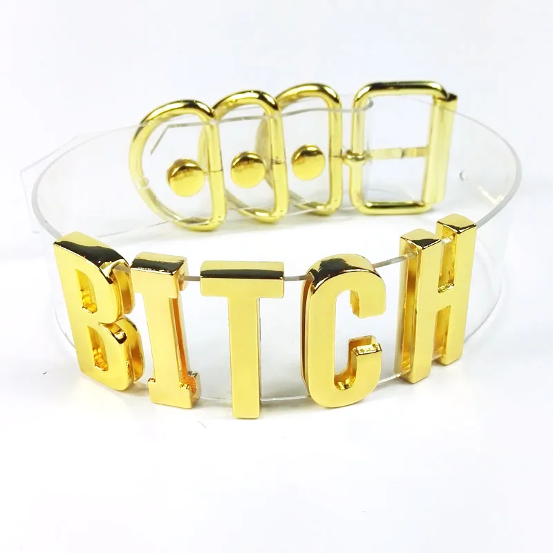 100% ручная работа Косплей панк-паба Клубные вечерние чокер Тяжелая сука воротник