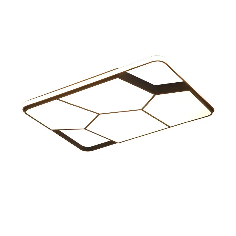 Квадратный/прямоугольный современный светодиодный потолочный светильник Lihgts