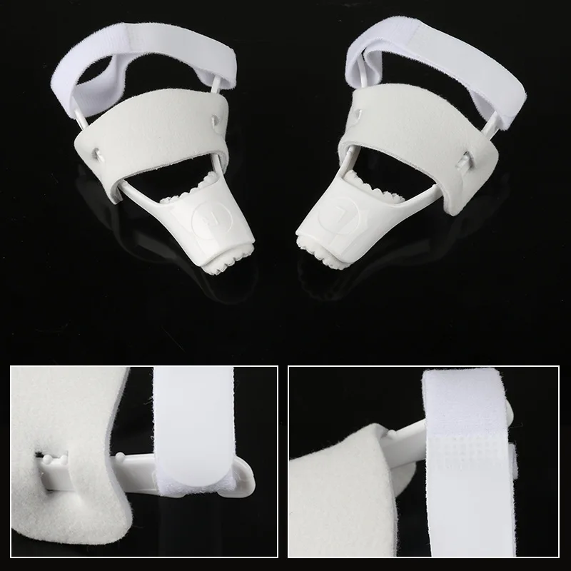 

2Pcs=1Pair Foot Care Pedicure Tool Big Toe Separator Corretor Straightener Bunion Hallux Valgus Ortopedia Night Splint Feet Care