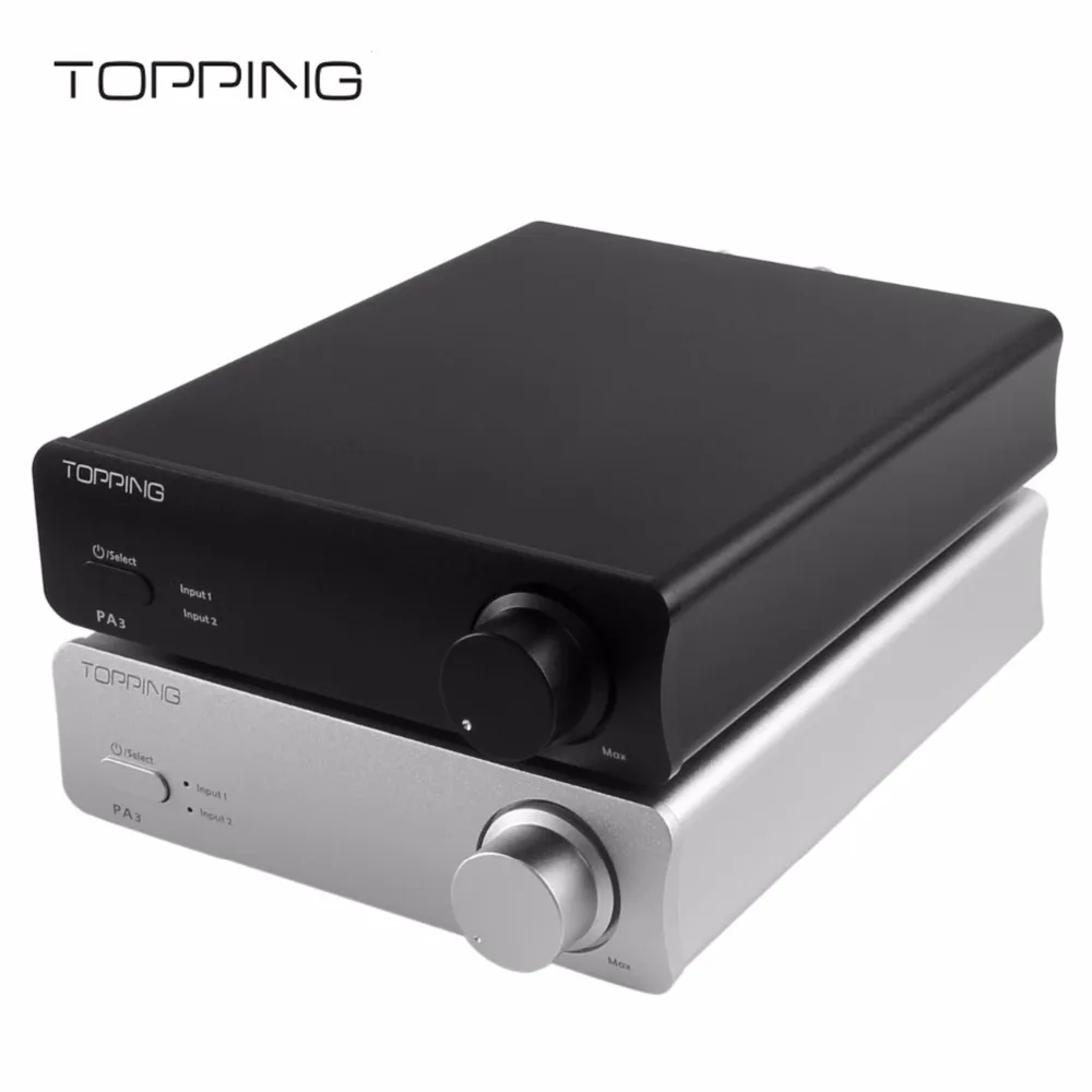 TOPPING PA3 TDA7498E Настольный HiFi Профессиональный мини динамик высокомощный цифровой