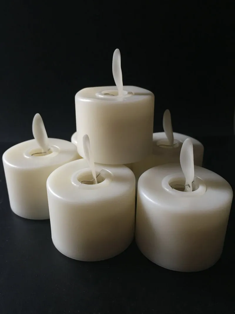 12 шт. электронный Беспламенного светодиодный свечи без пламени качается Танцы