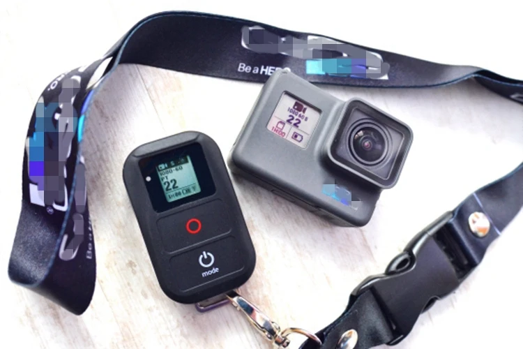 Герой 8 шнурок на шею для камеры с выпуском пряжки+ wifi смарт-пульт для Gopro Hero Go pro 8 7 черный 6 5 4 Session аксессуары