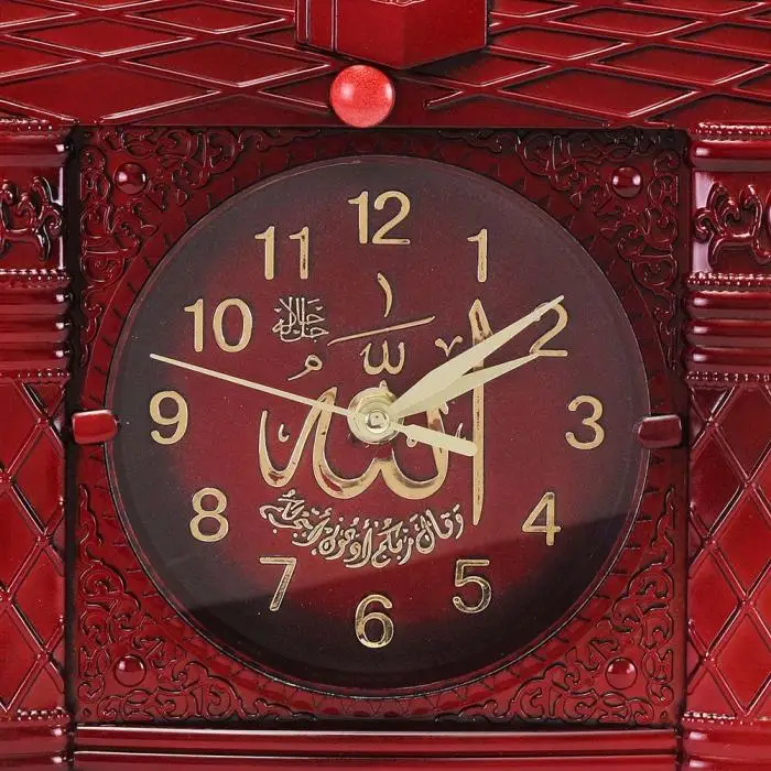 Винтажный исламский замок Azan настенные часы мусульманский для молитв домашнее украшение комнаты подарок