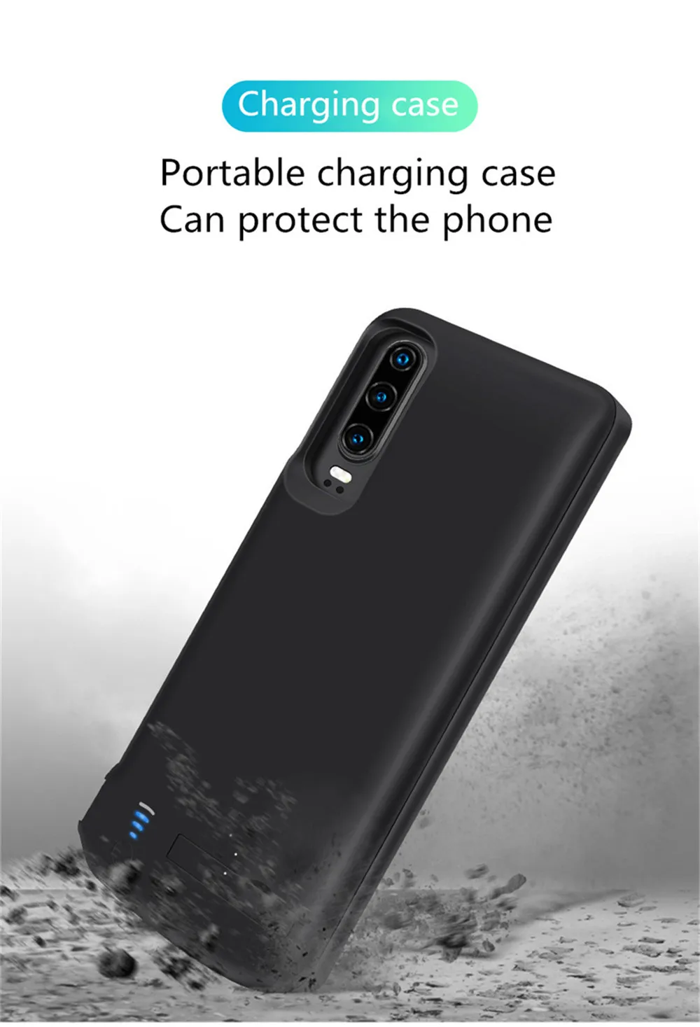 2019 5000 мАч чехол с внешним аккумулятором для Huawei P30 чехлы Pro Чехол