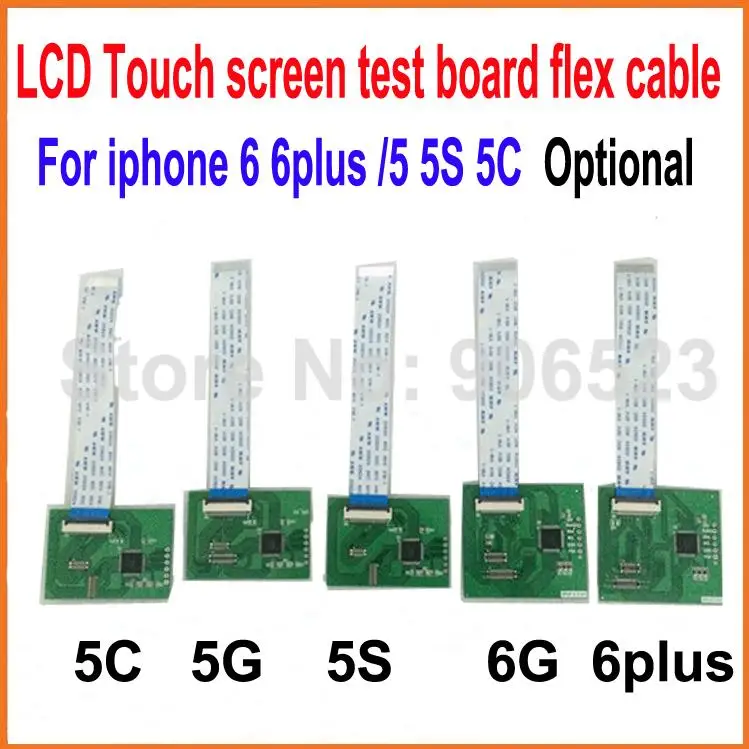 Дешевый гибкий кабель соединителя с зеленой испытательной панелью ЖК тестера