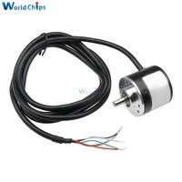 5-24V 360 600 Photoelectric Incremental Rotary Encoder Two Phases 6mm Shaft For Game Steering Wheel
