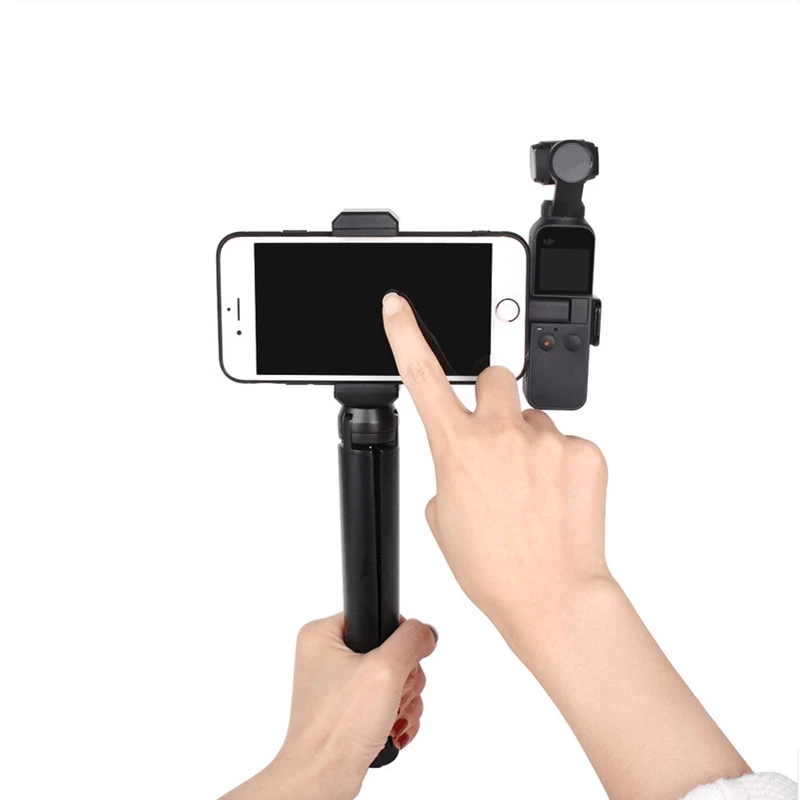 Fixing Bracket Clamp Phone Holder for Osmo Pocket Extending Rod Tripod DJI OSMO POCKET Handheld Gimbal Camera | Электроника