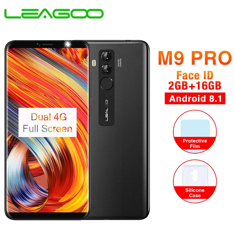 LEAGOO M9 Pro 5 72 &quotдюймовый 18:9 полноэкранный мобильный телефон Android 8 1 MT6739V