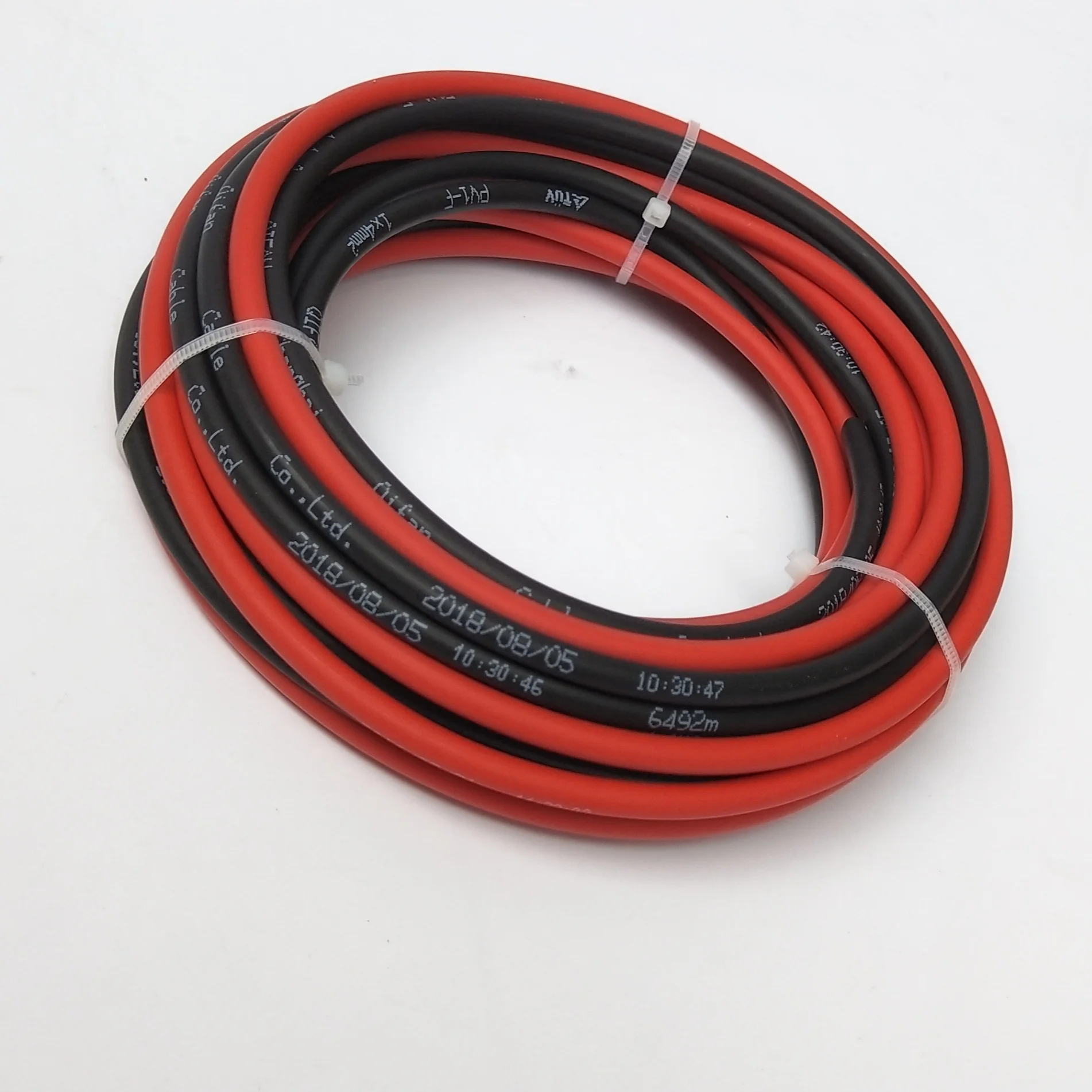 30 м 10awg 6 мм2 Солнечный Кабель красный или черный PV кабель провод медный проводник