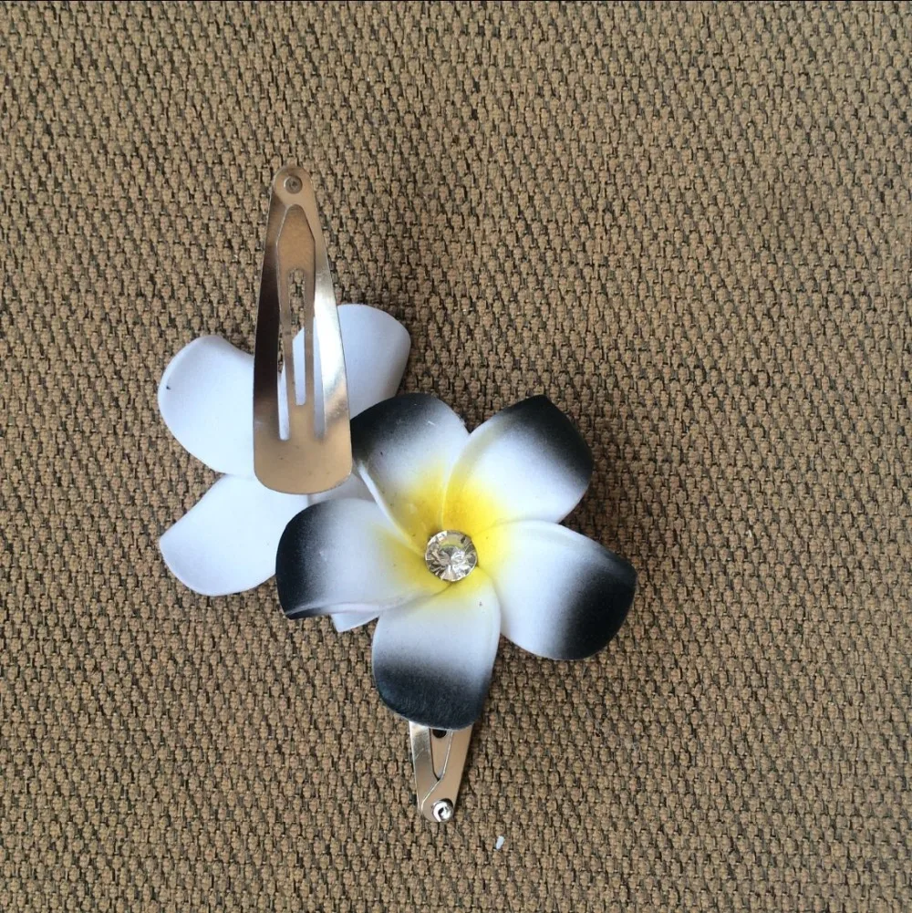 HappyKiss 50 шт. Гавайский цветок bridalBB ювелирные изделия Frangipani Полимерная глина frangipani