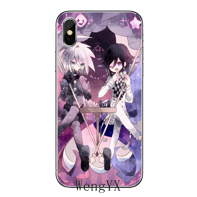 Тонкий, из ТПУ, мягкий чехол для телефона Apple iPhone X XR XS Max 8 7 6s 6 plus SE 5S 5c 5 4S 4 Kokichi Ouma Girl Аниме
