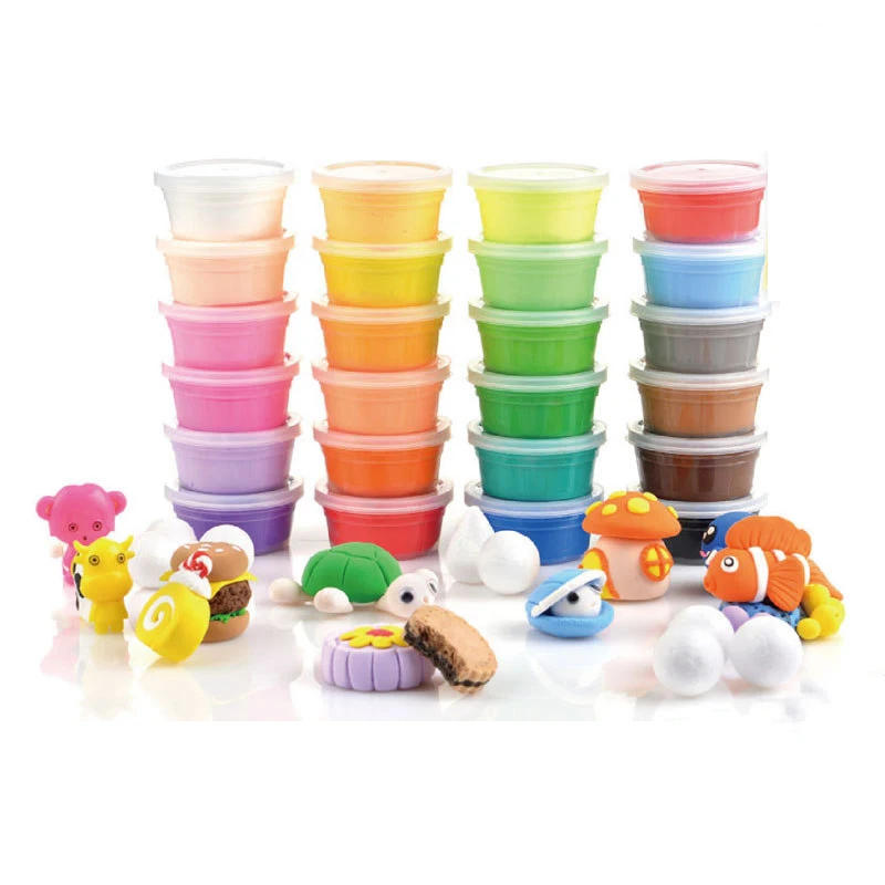 24 шт. сушка DIY ковкого полимера Пластилин Playdough инструменты Мягкие блоки Пластик
