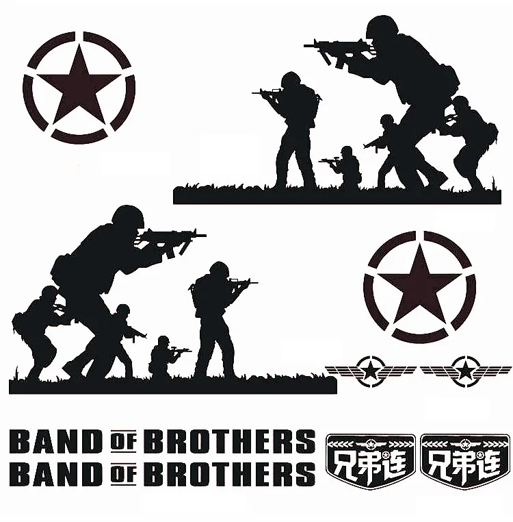 10 шт. большой Размеры армии США Второй мировой войны солдата автомобилей всего